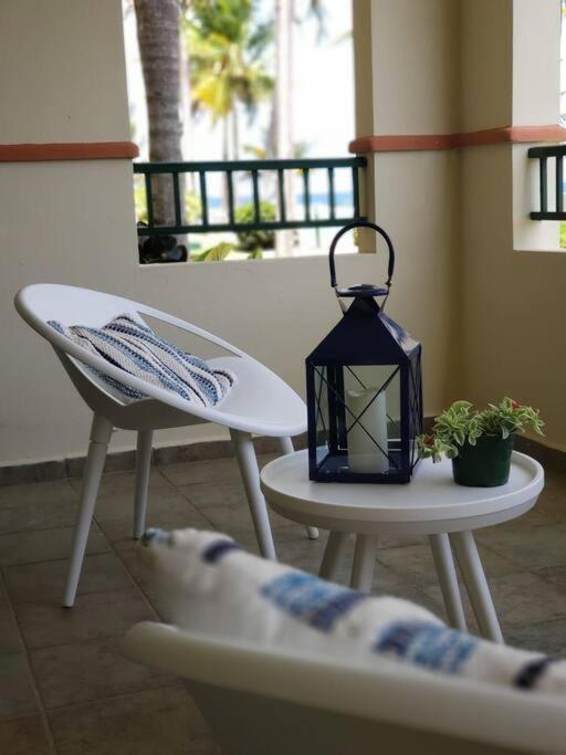 1St Level Unit Steps To Beach- Cold Air Conditioner At Poza Del Mar Luquillo Bagian luar foto