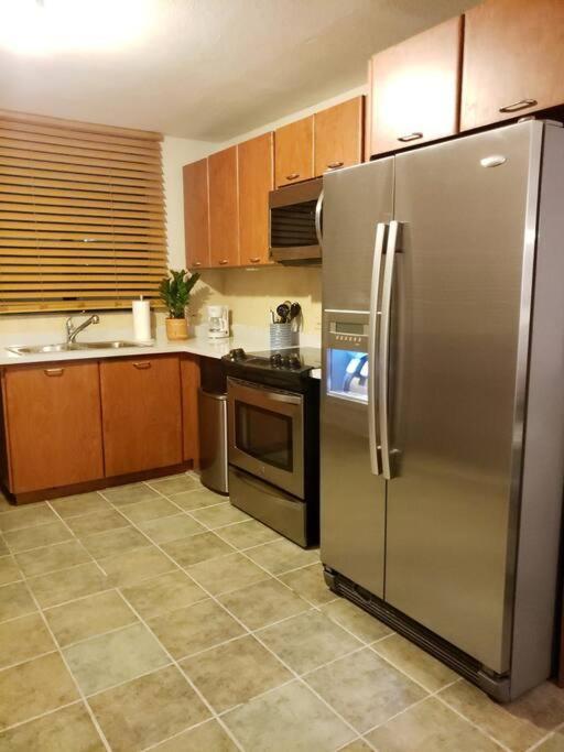 1St Level Unit Steps To Beach- Cold Air Conditioner At Poza Del Mar Luquillo Bagian luar foto